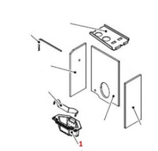 Haas-Sohn Pallazza III 519.08 kołpak palnika