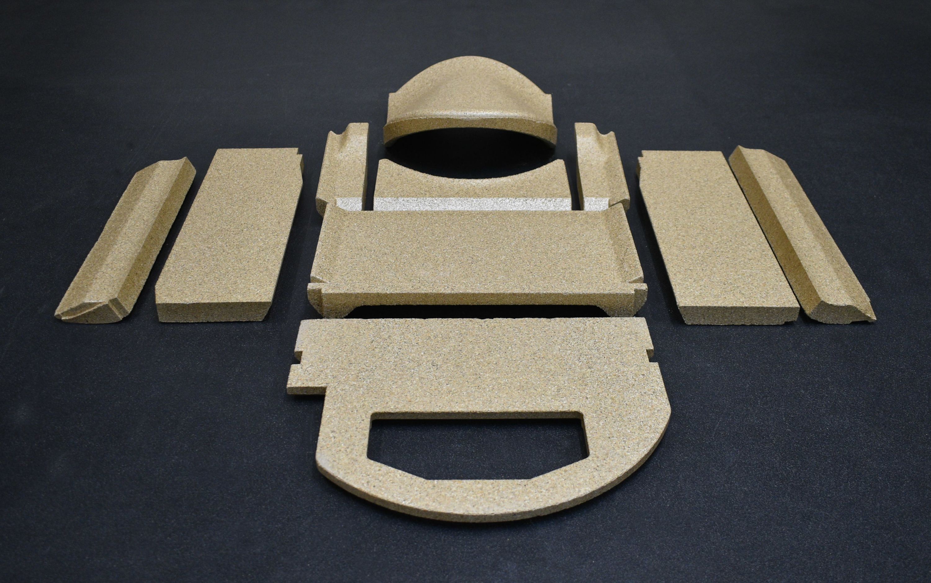 HWAM 2640 okładzina komory paleniskowej D