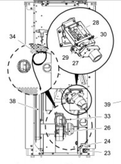Haas-Sohn Pelletto 432.08 limitatore temperatura di sicurezza