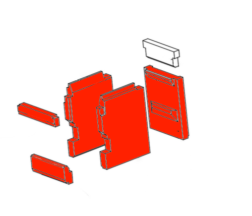Wamsler K155 binnenwerk B Wamsler K155 binnenwerk B