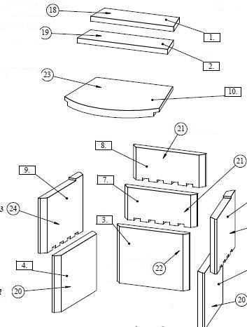 Fireplace Delos Feuerraumauskleidung Brennraumauskleidung Fireplace Delos Feuerraumauskleidung Brennraumauskleidung