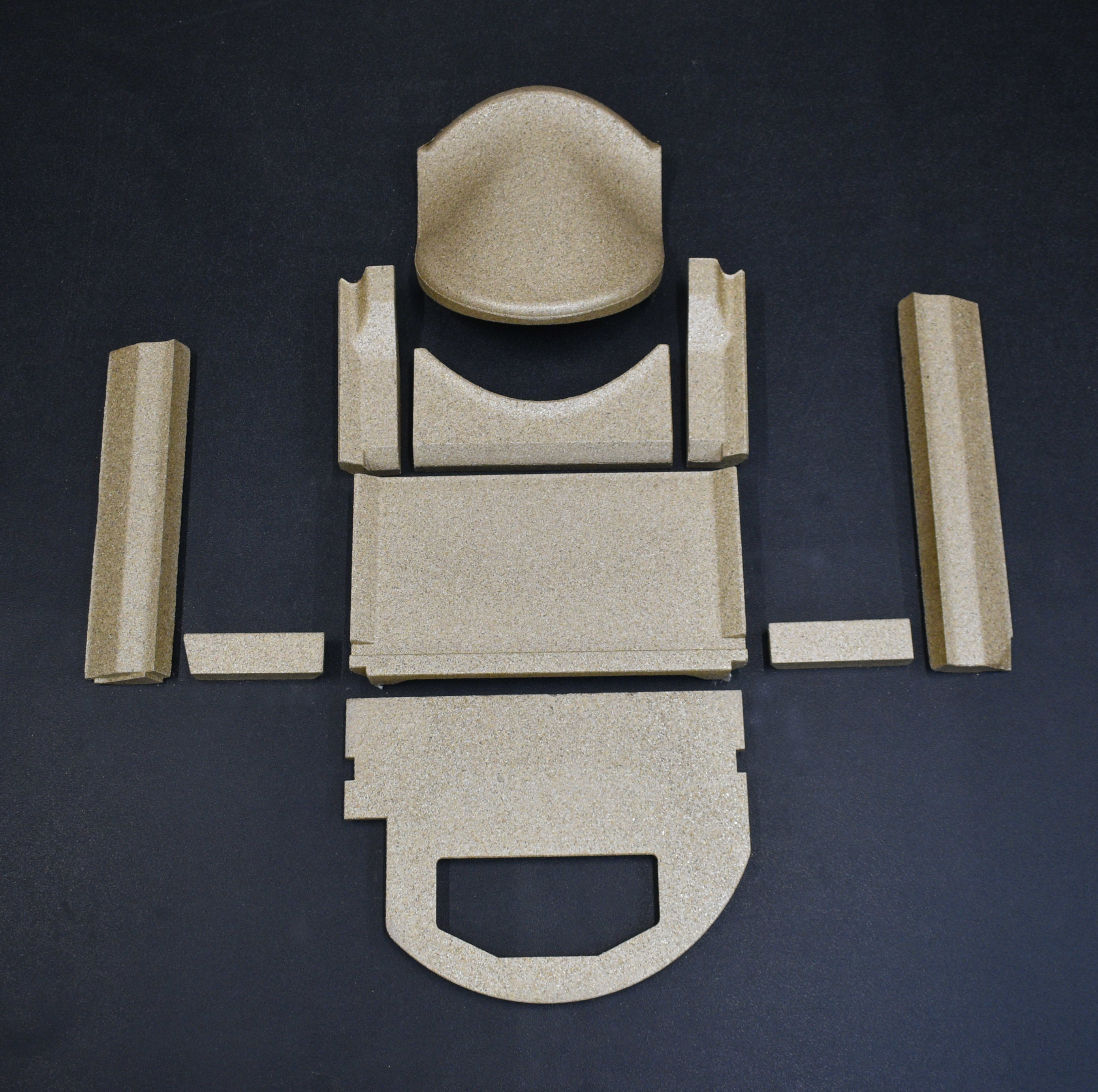 HWAM 2640 okładzina komory paleniskowej D