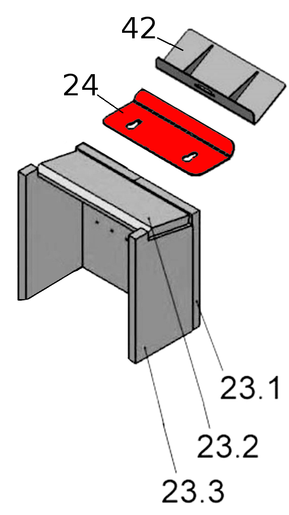 Oranier Hera R Déflecteur au milieu C Oranier Hera R Déflecteur au milieu C