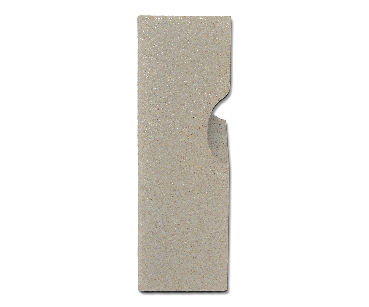 Haas-Sohn Compact-Pellet 310.06 cegła tylnej ściany z tyłu z lewej strony