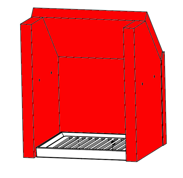 Romotop Siena 01 rivestimento focolare set Romotop Siena 01 rivestimento focolare set