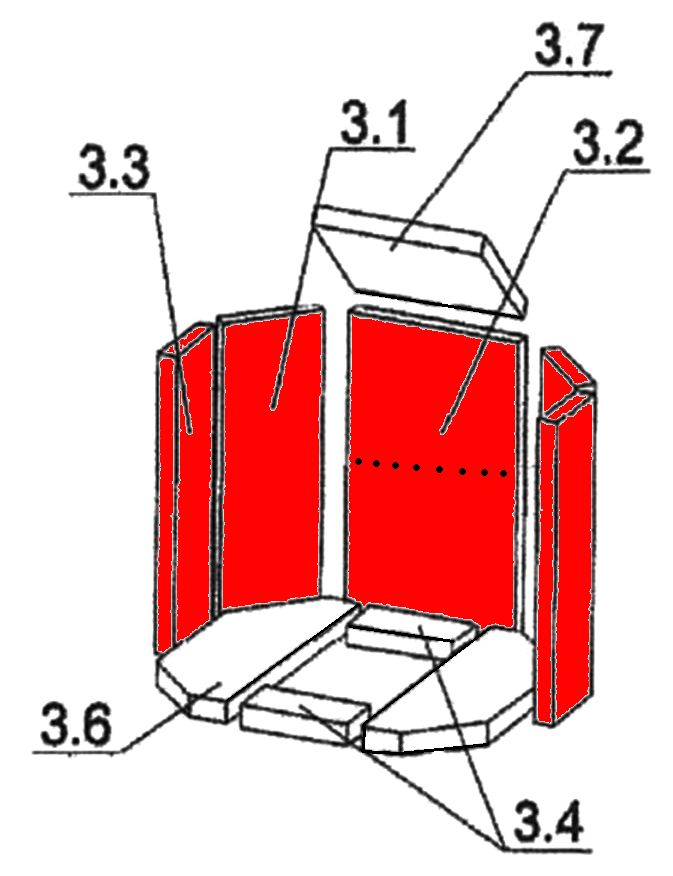 Oranier Kiruna 8 Zijsteen Set C Oranier Kiruna 8 Zijsteen Set C