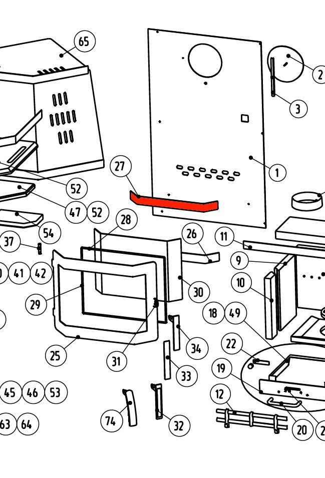 Wamsler PSF vinduesbeslag oven Wamsler PSF vinduesbeslag oven
