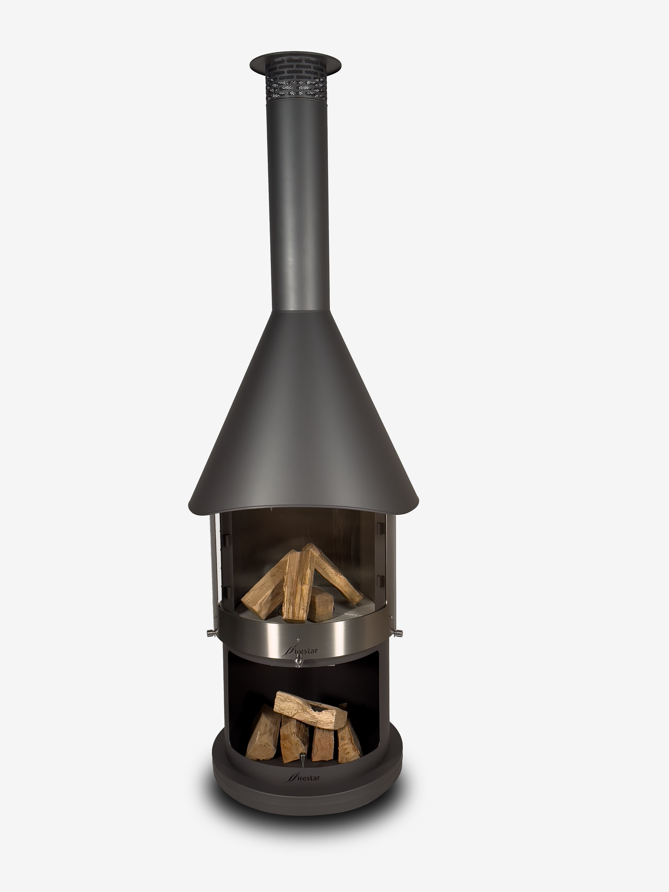 Grillkamin Edelstahl Firestar 700 Glas (3.Generation) SMg89000s.1