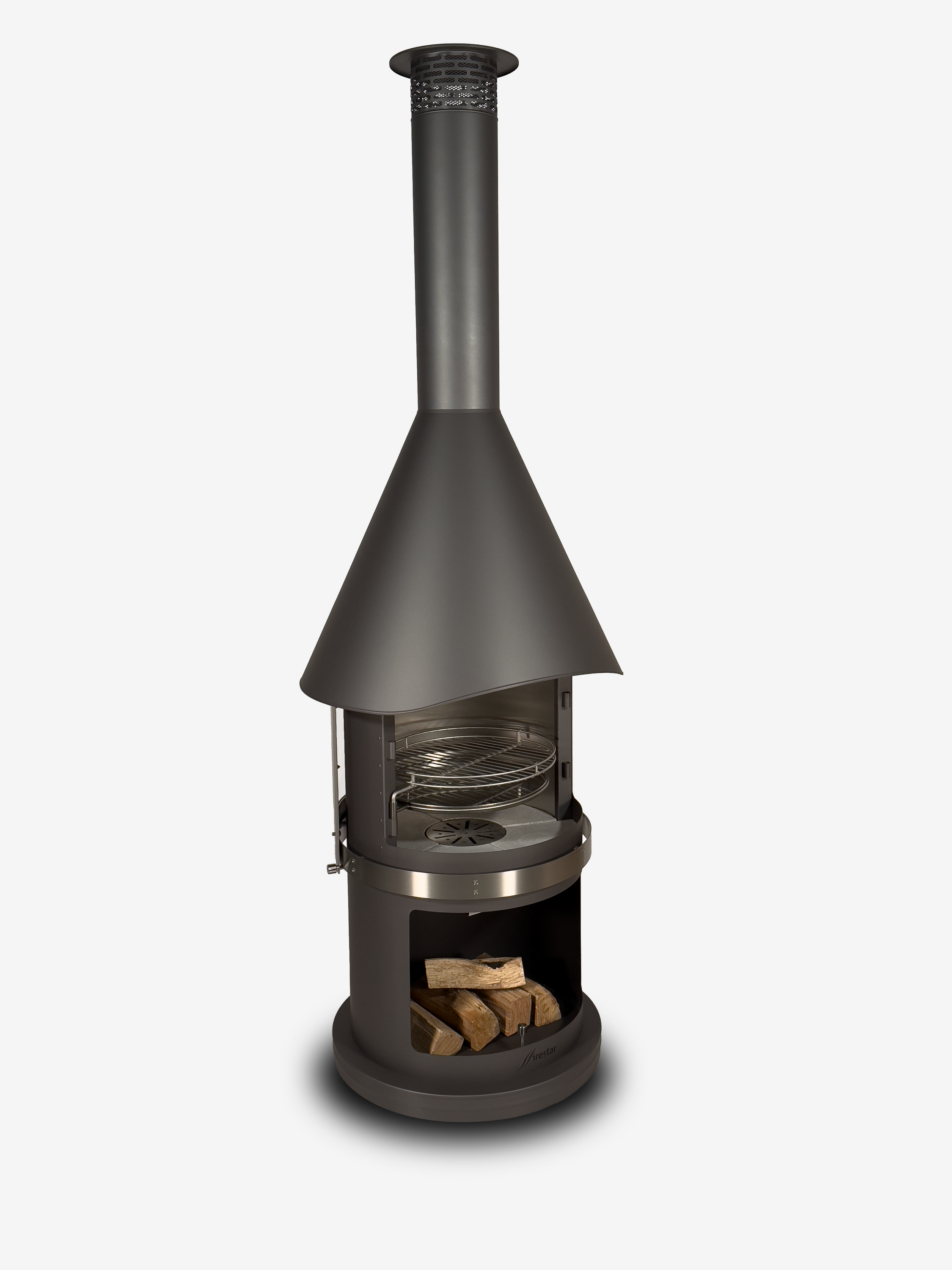 Grillkamin Edelstahl Firestar 700 Glas (3.Generation) SMg89000s.1