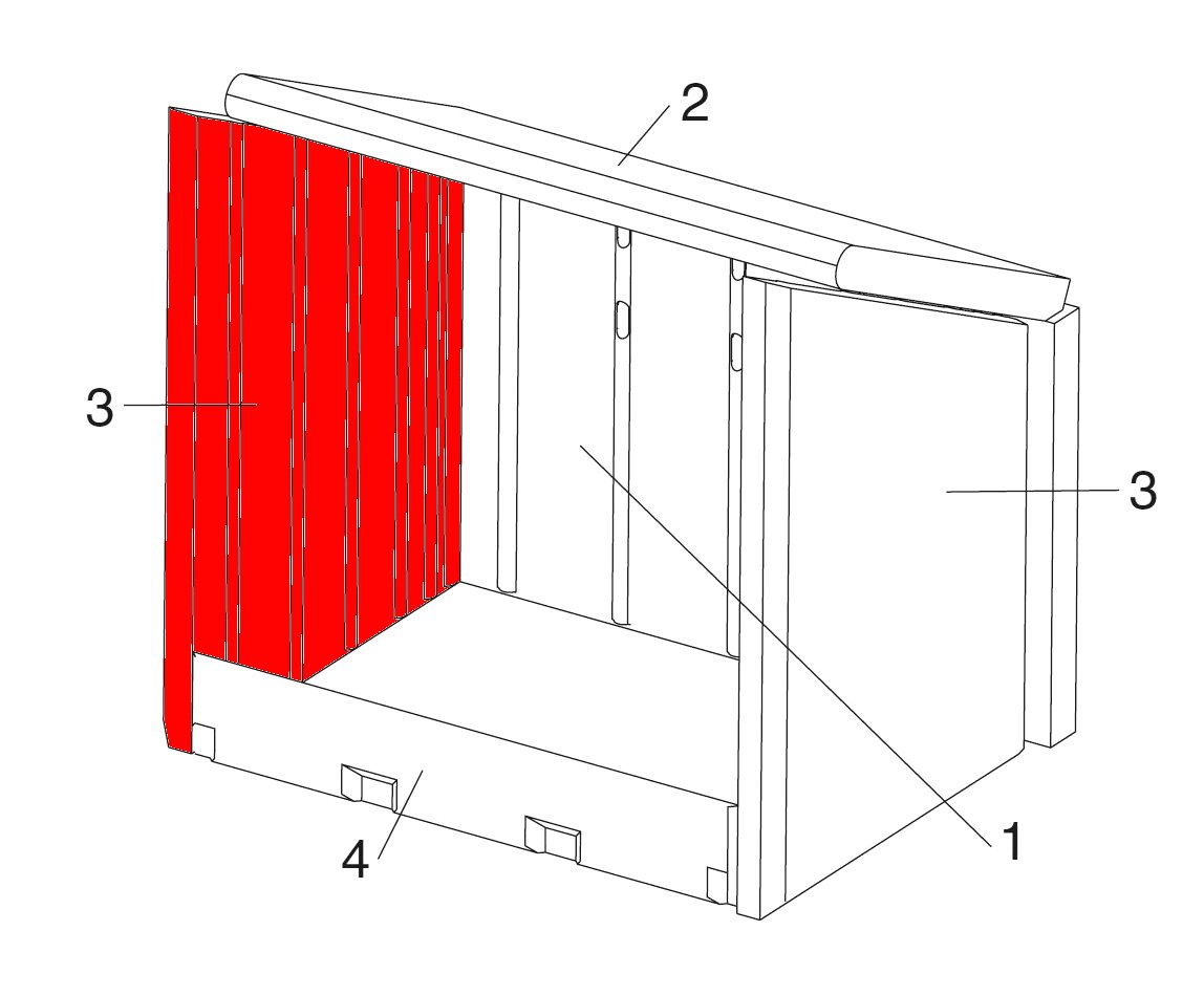Wiking Bazic 1 pierre latérale gauche