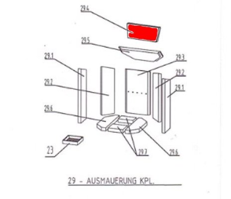 Oranier Kiruna 6 déflecteur haut B Oranier Kiruna 6 déflecteur haut B