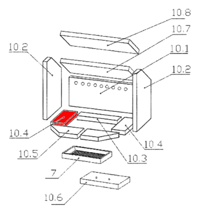 Oranier Fjord 8 pierre de sole gauche E Oranier Fjord 8 pierre de sole gauche E