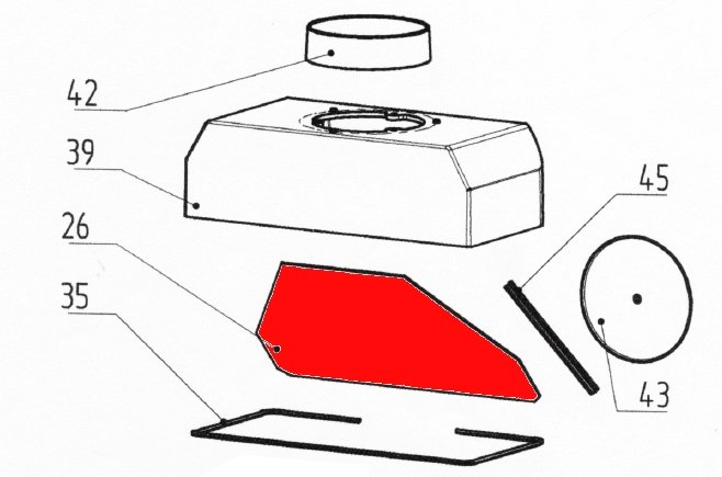 Wamsler Etna røgvenderplade oven Wamsler Etna røgvenderplade oven