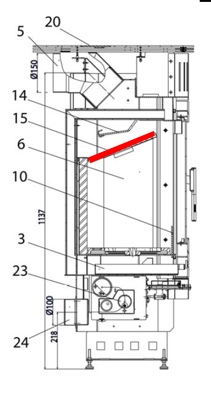 Haas-Sohn Askja 235.17 moduł zmiany kierunku ciągu na dole Haas-Sohn Askja 235.17 moduł zmiany kierunku ciągu na dole