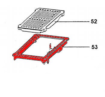 Wamsler K147 support de grille A