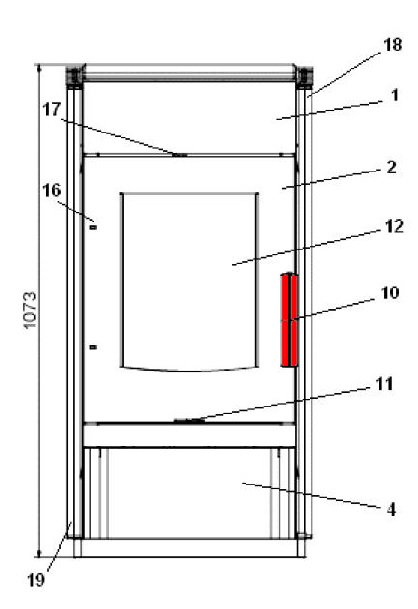 Haas+Sohn Molde 305.15 Türgriff Haas+Sohn Molde 305.15 Türgriff