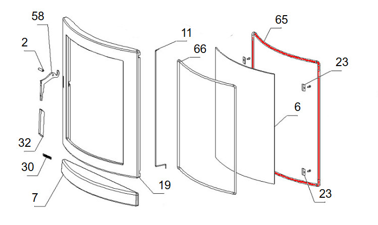 La Nordica Norma S Idro DSA joint de porte La Nordica Norma S Idro DSA joint de porte