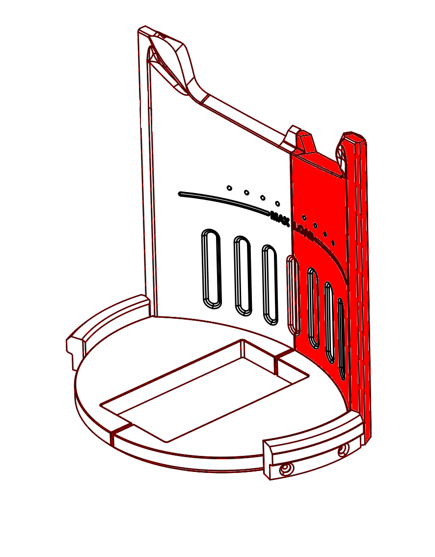 Aduro 22 pietra posteriore a destra