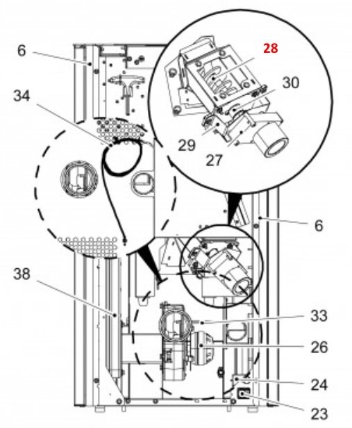 Haas+Sohn PPallazza 517.08 Förderschnecke Haas+Sohn PPallazza 517.08 Förderschnecke