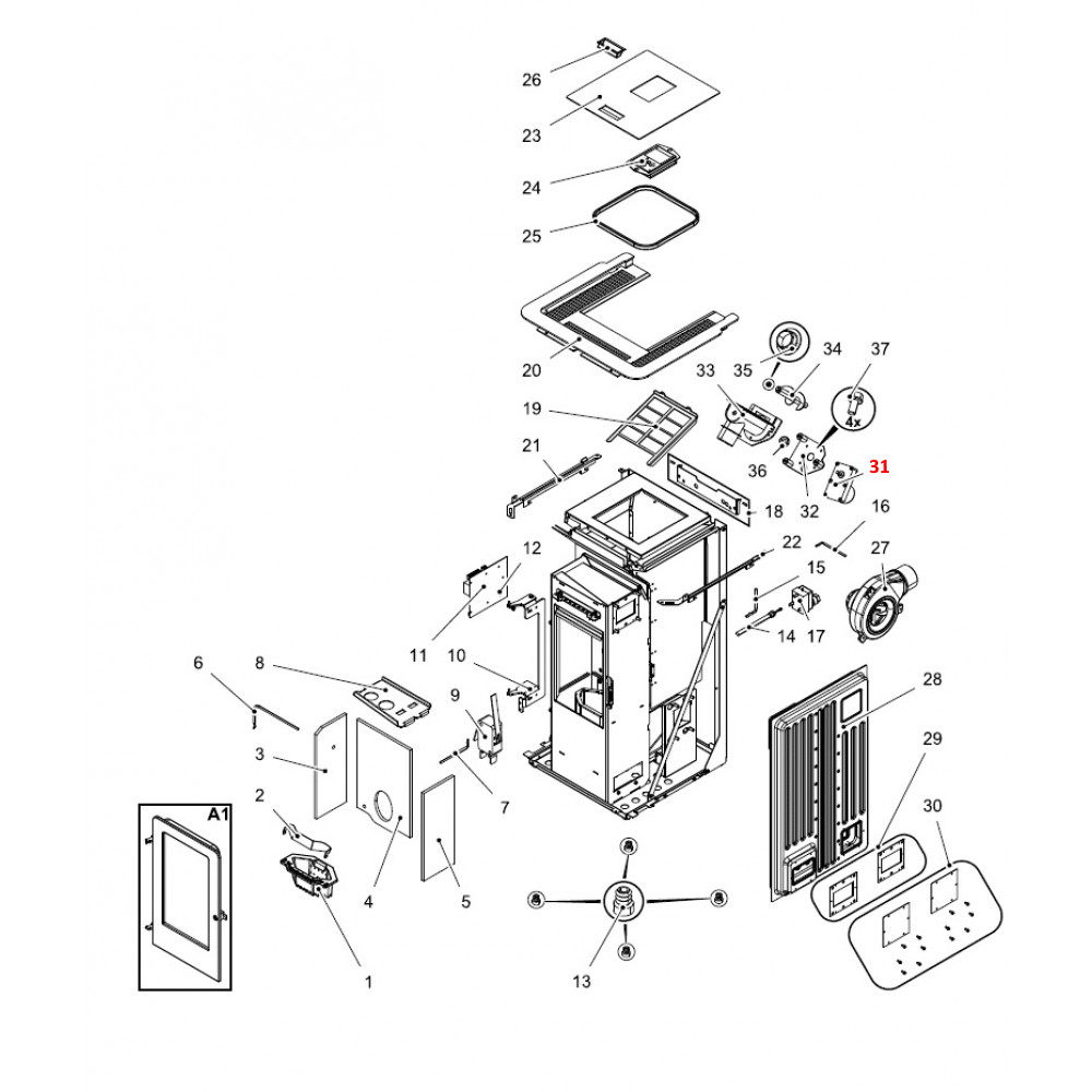 Haas-Sohn Pallazza III 534.08 sneglmotor