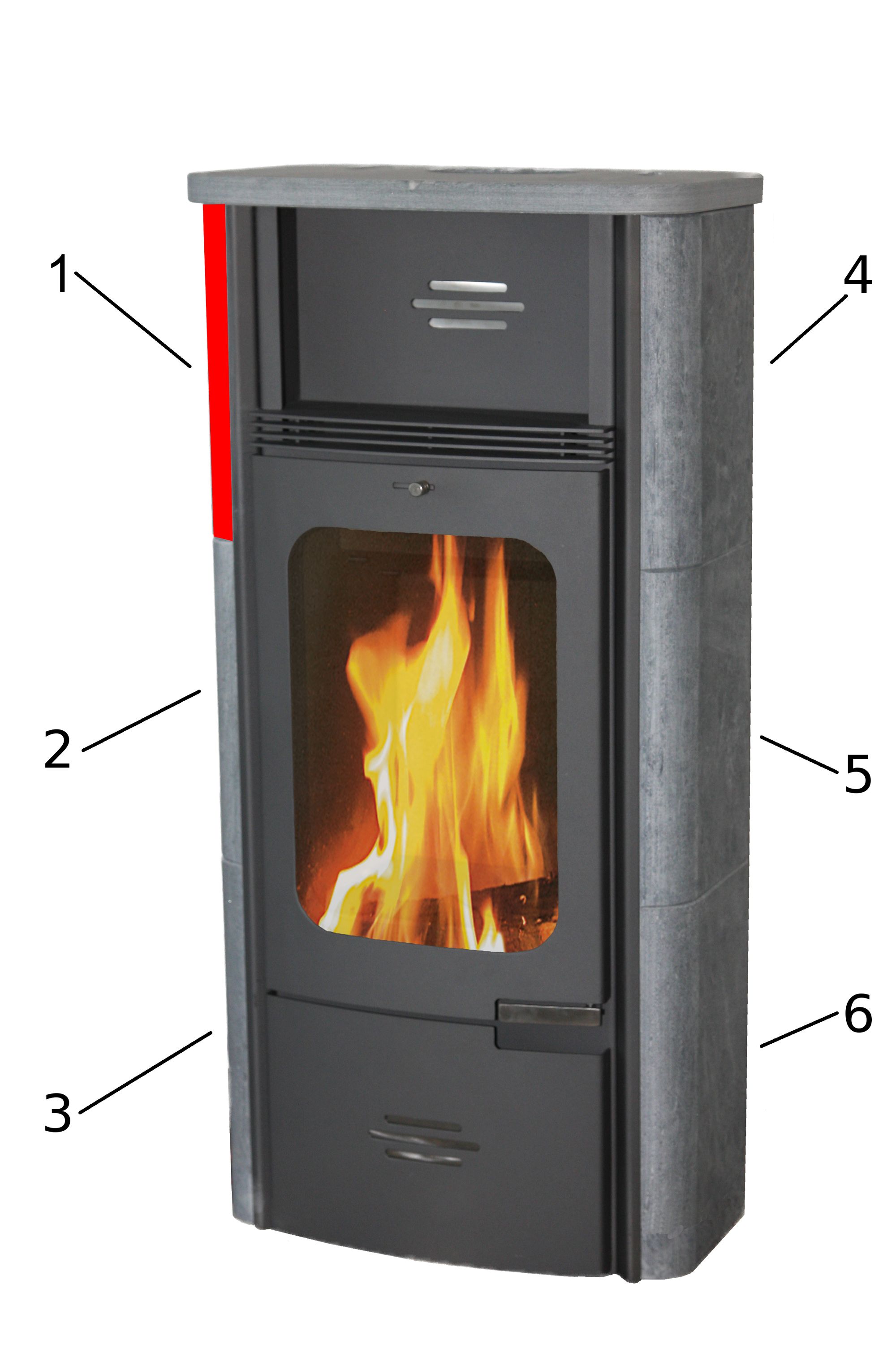Caminos Prestige 3.0 sideforklædning venstre oven