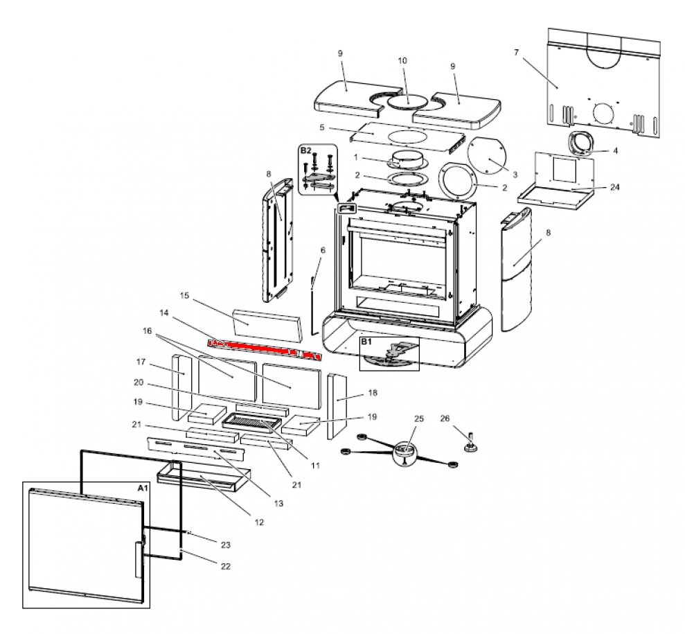 Haas+Sohn Fulham easy 347.15 Zugumlenkung unten Haas+Sohn Fulham easy 347.15 Zugumlenkung unten