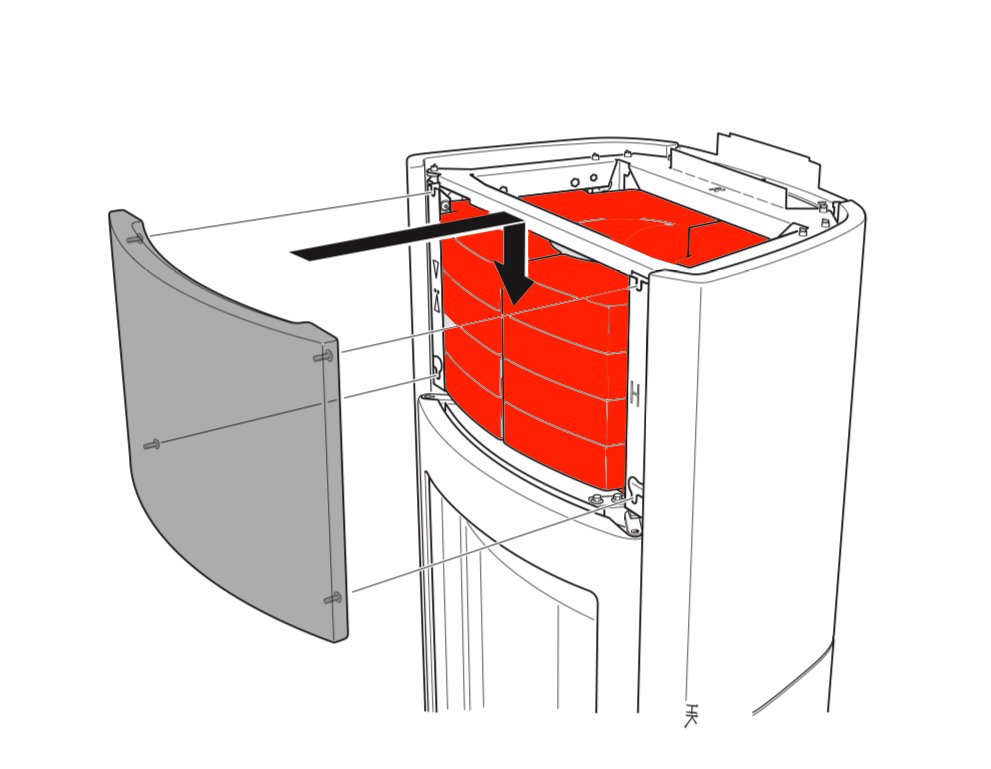 Contura 790T Speicherstein Set