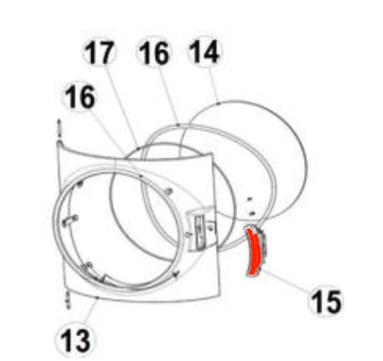 Austroflamm Clou compact Cook Türgriff Austroflamm Clou compact Cook Türgriff