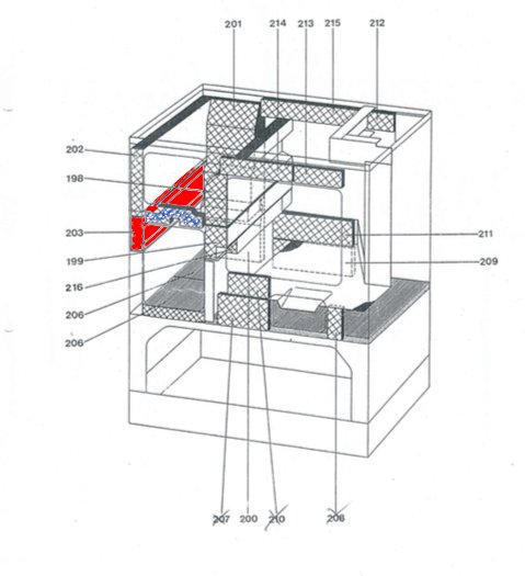 Wamsler type 120 sidesten venstre nede Wamsler type 120 sidesten venstre nede