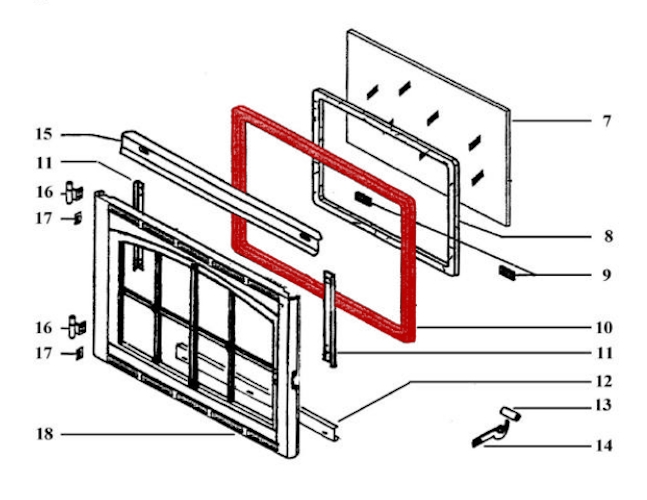Supra HF 795 Deurafdichting Supra HF 795 Deurafdichting