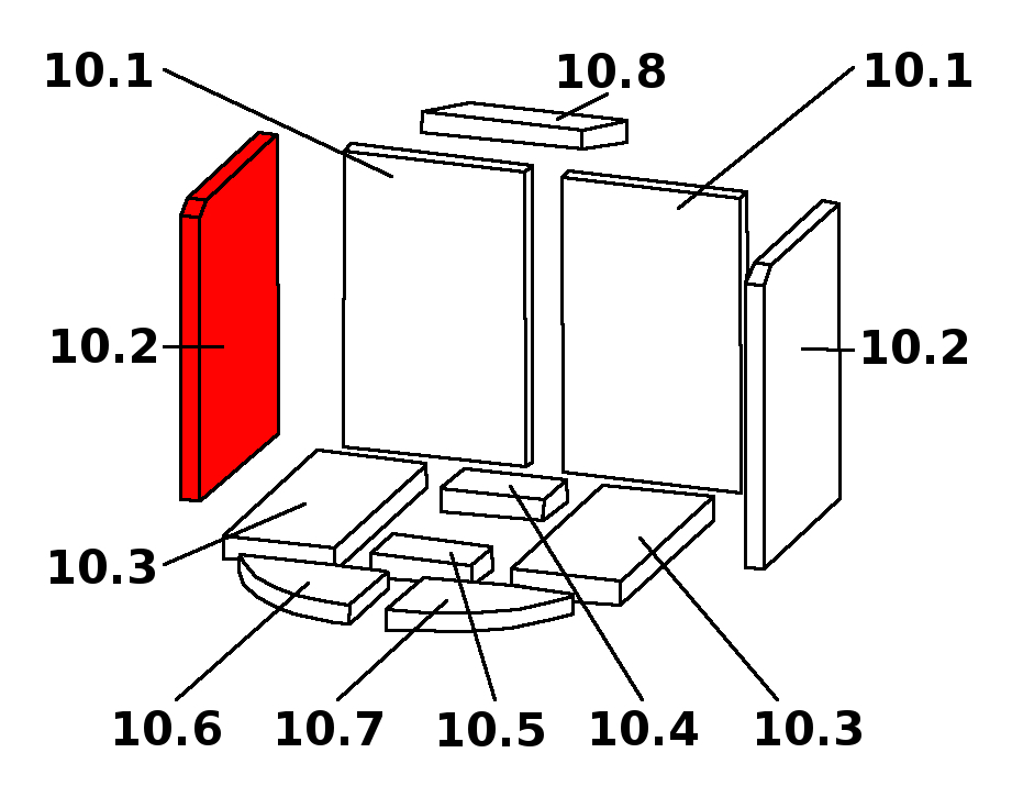 Justus Viking Seitenstein links D Explosionszeichnung Justus Viking Seitenstein links D Explosionszeichnung