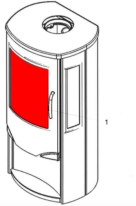 Lotus Prio szyba wziernika Lotus Prio szyba wziernika