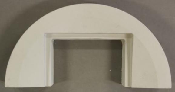Spartherm Mini R1V-57 pietra per fondo posteriore A