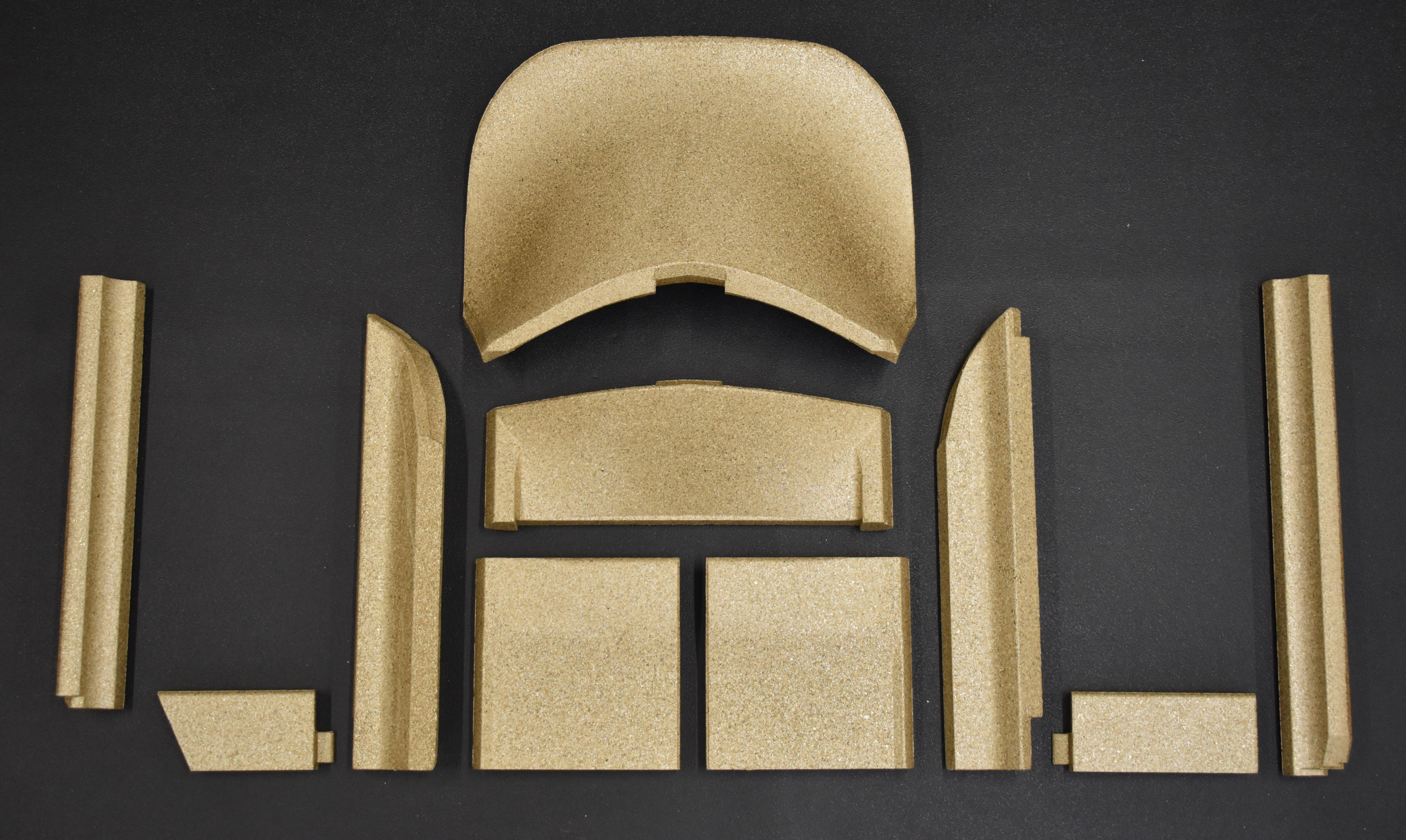 HWAM 4510 revêtement de chambre de combustion B