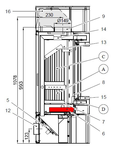Haas-Sohn Ficus II 287.12 askeskuffe