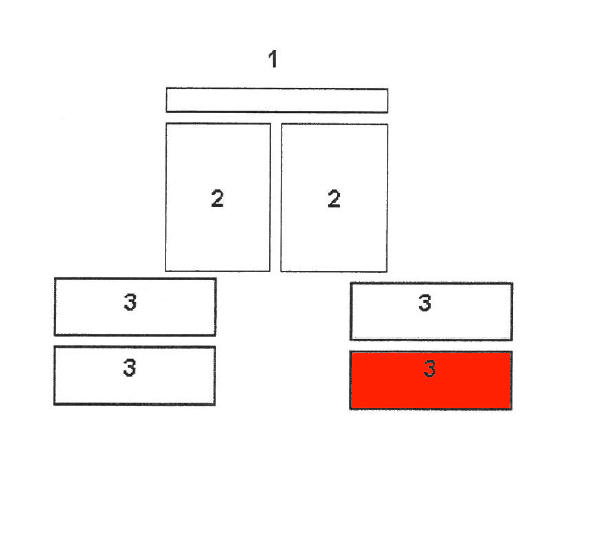 Caminos Diplomat cegła boczna z prawej strony z przodu A Caminos Diplomat cegła boczna z prawej strony z przodu A