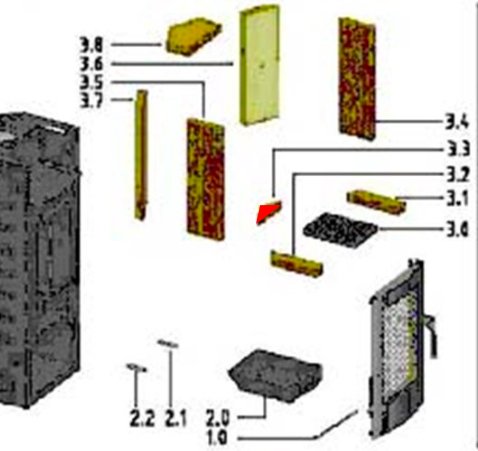 Oranier Artos Bodenstein hinten Oranier Artos Bodenstein hinten