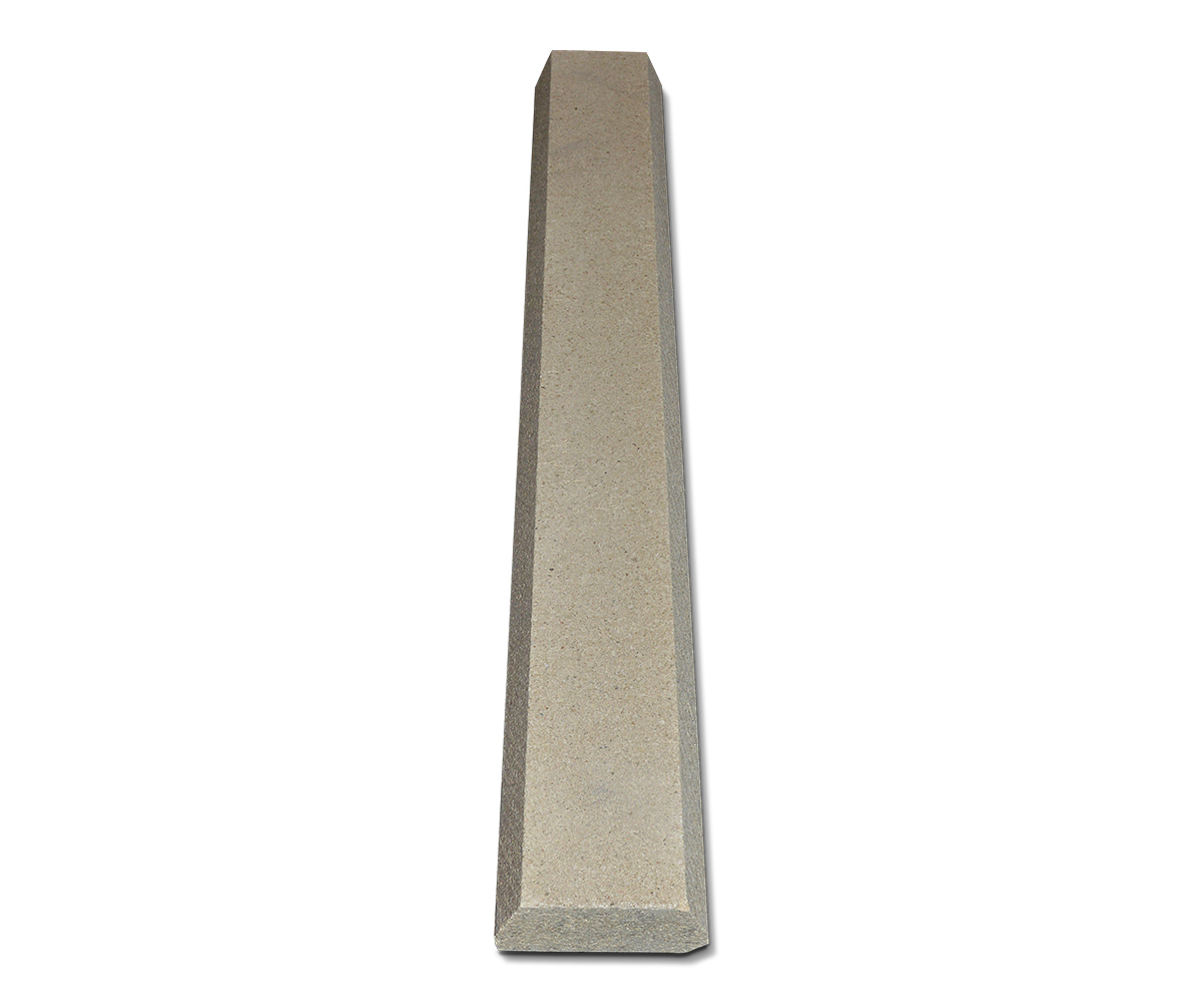Fireplace Nero Glas cegła boczna z lewej strony z tyłu