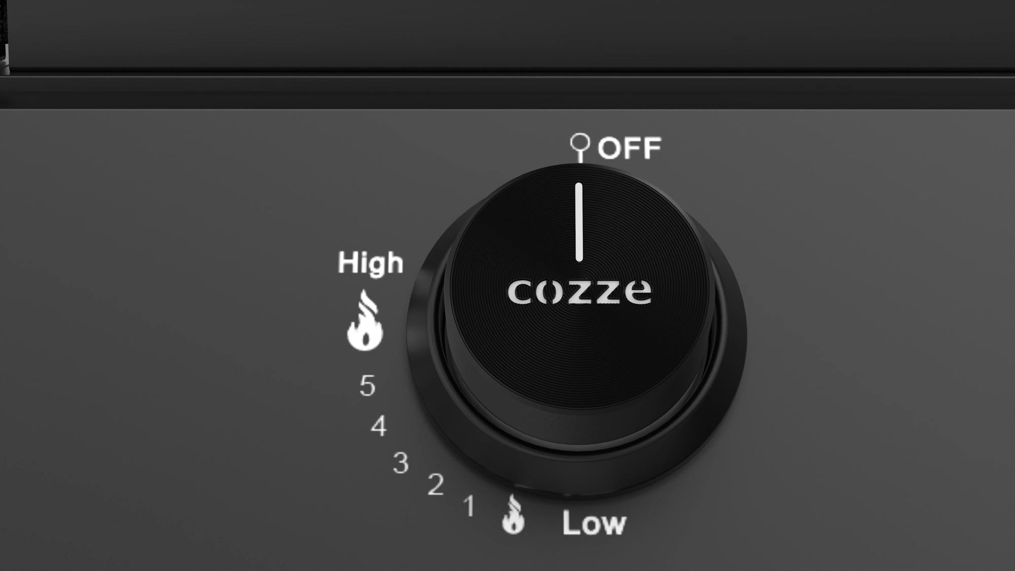 Cozze Plancha G-700 3 Brenner inkl. Regulator