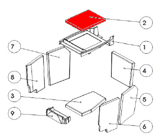 Austroflamm G1 déflecteur