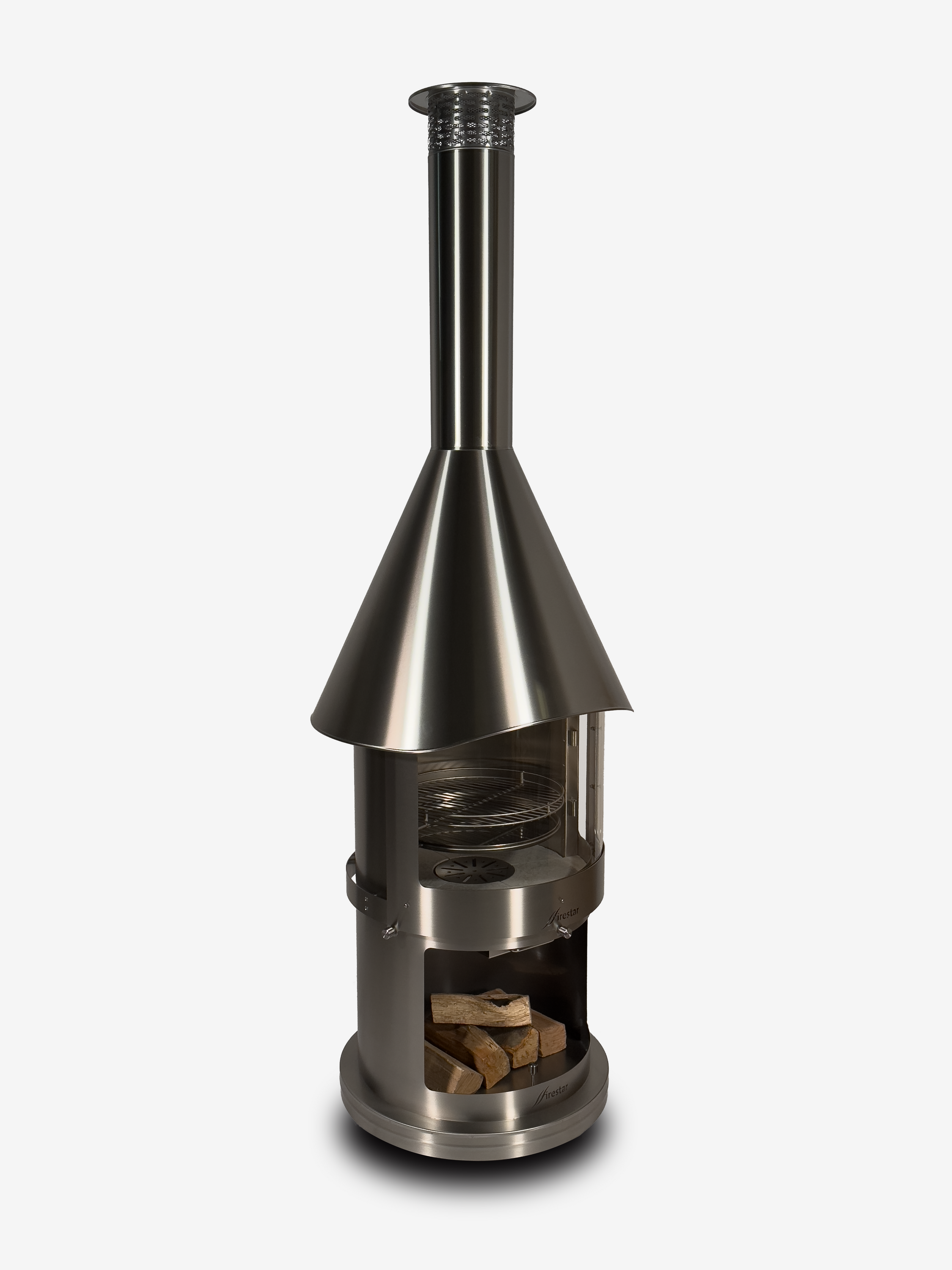 Grillkamin Edelstahl Firestar 700 Glas (3.Generation) SMg89000s.4
