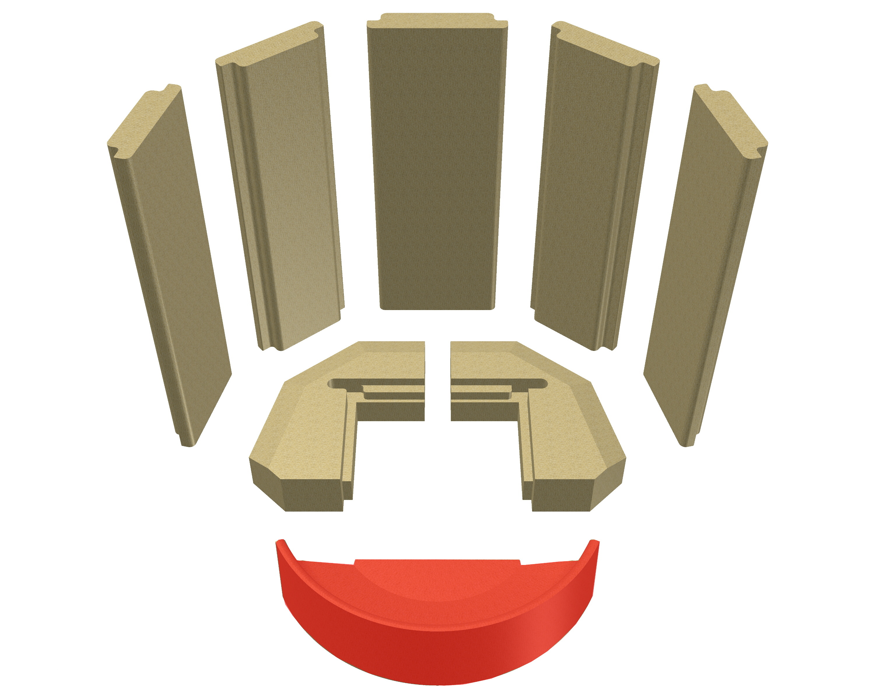 Schmid Ronda 55/57 bundsten foran Schmid Ronda 55/57 bundsten foran