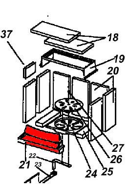 Austroflamm Comet II Houtvangst Austroflamm Comet II Houtvangst