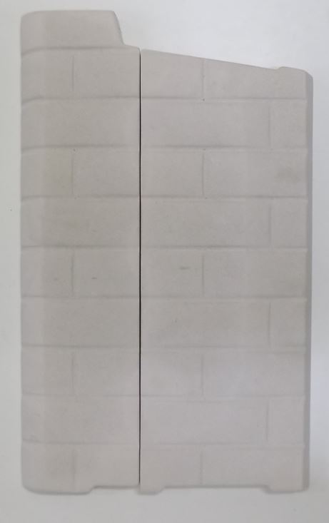 Austroflamm Fireplace 3 ladrillo lateral a la izquierda B