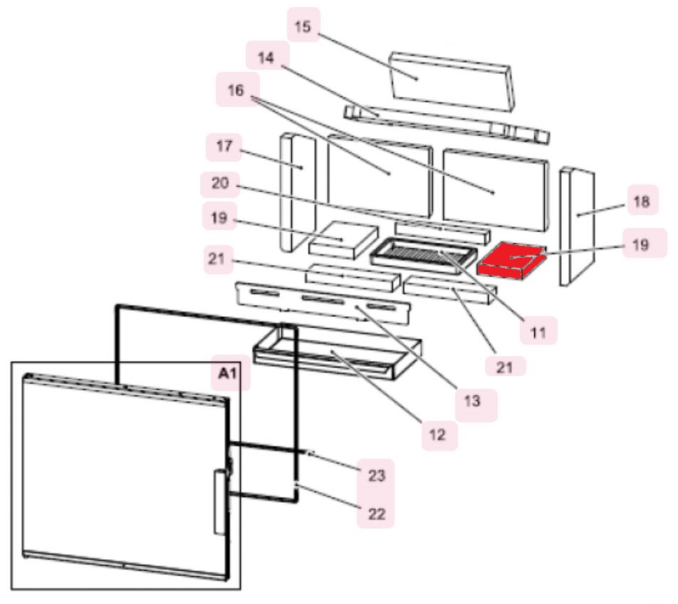Haas-Sohn Westminster easy 347.15 cegła podłogowa z prawej strony