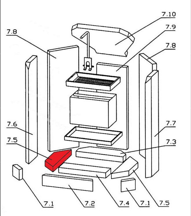 Oranier KE 706 Prisma pierre de sole gauche