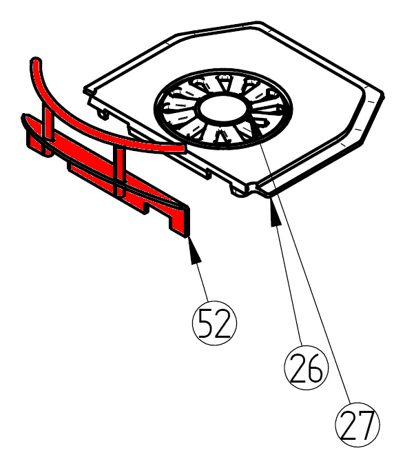 Heta Scan-Line 500 ruszt stojący