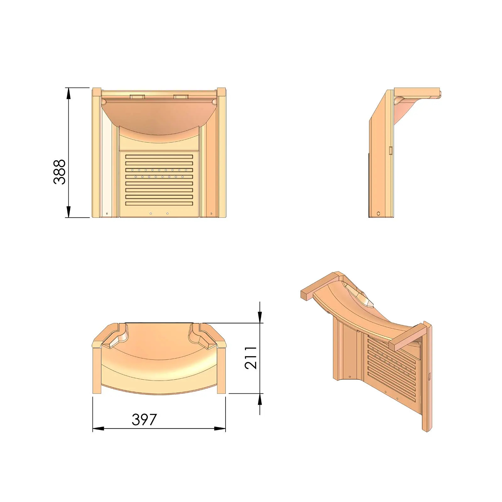 Termatech TT44G Feuerraumauskleidung
