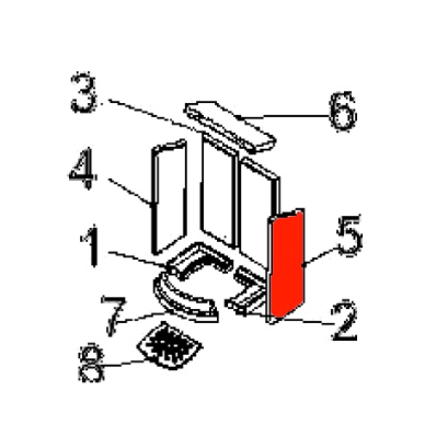 Austroflamm Koko Xtra 2.0 sidesten højre Austroflamm Koko Xtra 2.0 sidesten højre