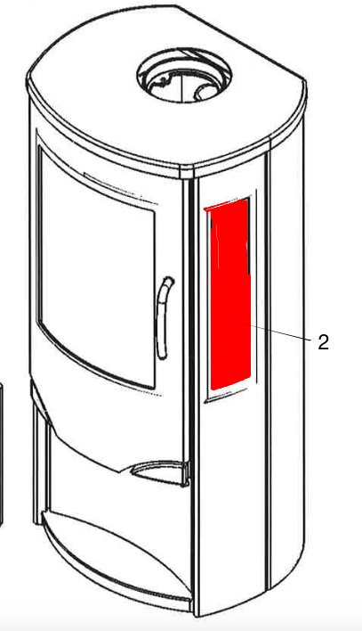 Lotus Prio 5 vitre intérieur Lotus Prio 5 vitre intérieur